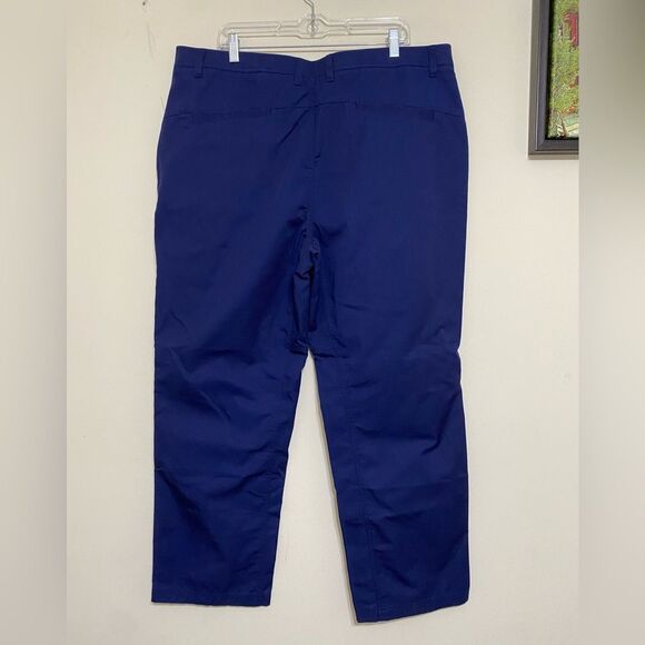 Oobe Work Uniform Pants Blue Navy Reflective Strip Men's Size 40 X 30 - Picture 6 of 14